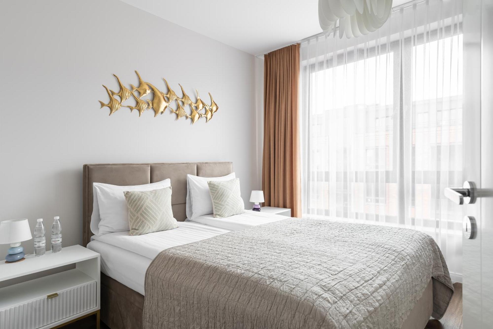 Scala 60D City Center Apartments With Parking By Lion Apartments Гданск Екстериор снимка
